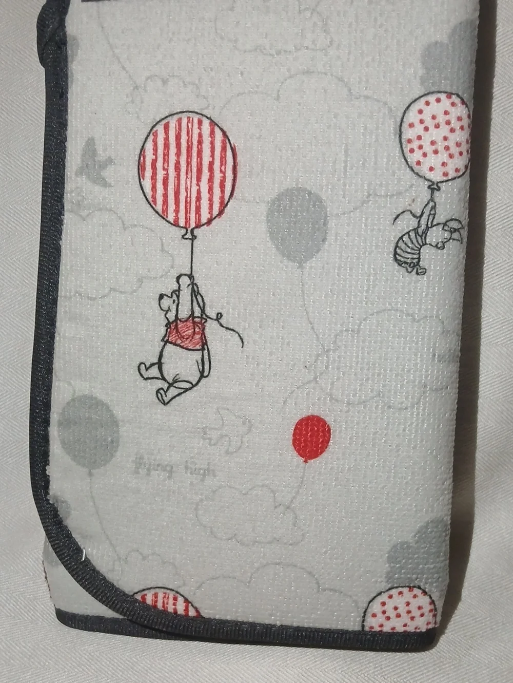 New Disney Winnie The Pooh & Piglet Dish Drying Mat With Rack